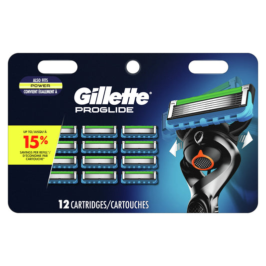 Gillette ProGlide Men's Razor Blades, 12 Blade Refills