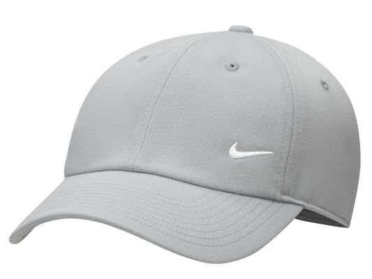 Nike Unisex Swoosh Club Performance Adjustable Hat - Gray S/M