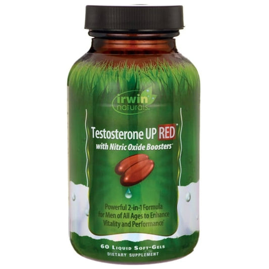 Irwin Naturals Testosteron UP RED with Nitirc Oxide Boosters 60 ct