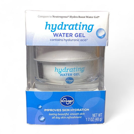 Kroger Hydrating Water Gel Contains Hyaluronic Acid 1.7 OZ