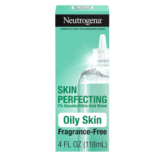 Neutrogena Skin Perfecting Oily Skin Liquid Facial Exfoliant, 4 fl. oz