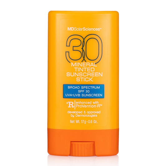 MDSolarSciences Mineral Tinted Sunscreen Stick, Zinc Oxide, SPF 30, 0.6 oz