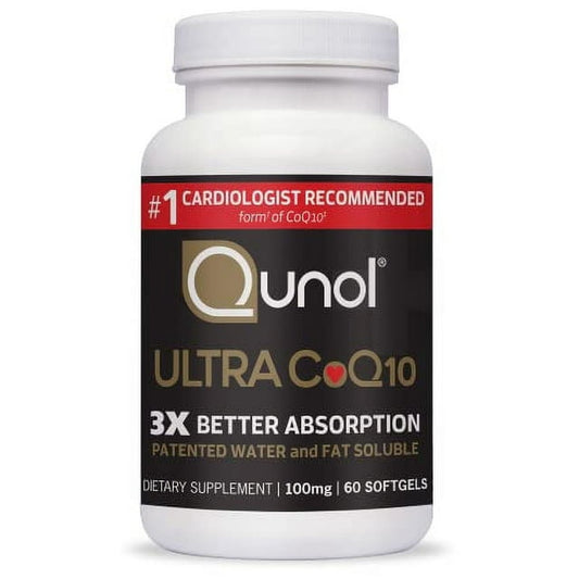 Qunol Ultra CoQ10 100mg - 60 Count Softgels