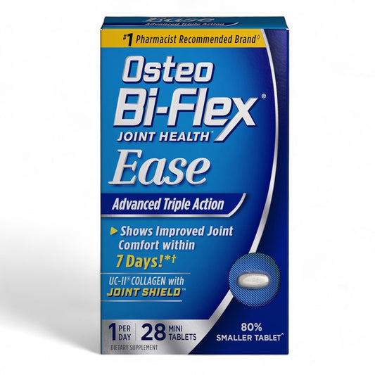 Osteo Bi-Flex Ease Advanced Triple Action with Vitamin D Joint Supplements, Mini-Tablets - 28 Count