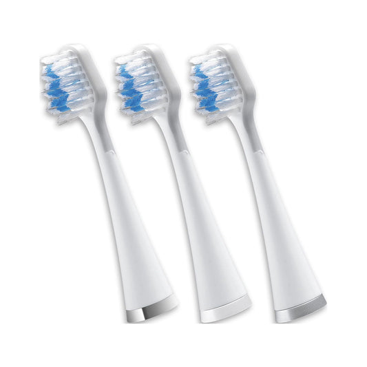 Waterpik Triple Sonic® / Complete Care 5.0 Replacement Toothbrush Heads (3-Pack) - White