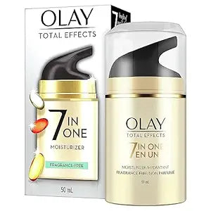 Olay Total Effects Face Moisturizer, Fragrance-Free, 1.7 fl oz