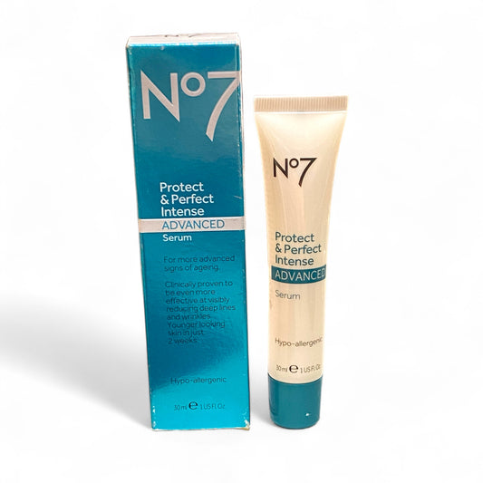 No7 Protect & Perfect Intense ADVANCED Serum 30ml / 1 Oz