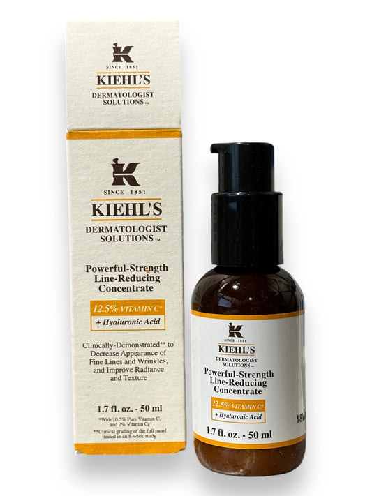 Kiehl's Dermatologist Solutions Powerful-Strength Line-Reducing Concentrate with 12.5% Vitamin C + Hyaluronic Acid