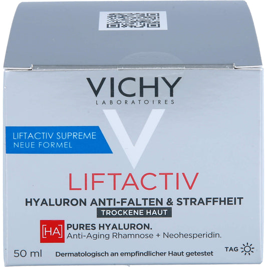 VICHY LifeActive Supreme H.A Anti-Wrinkle Firming Cream Fragrance Free Day - 50ml / 1.96oz