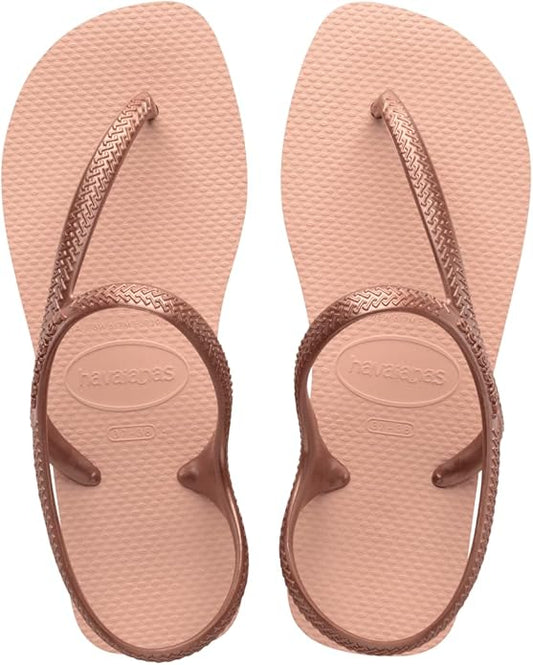 Havaianas Women's Flash Urban Sandals - Ballet Rose/Golden Blush (Size 9/10W, 8M)