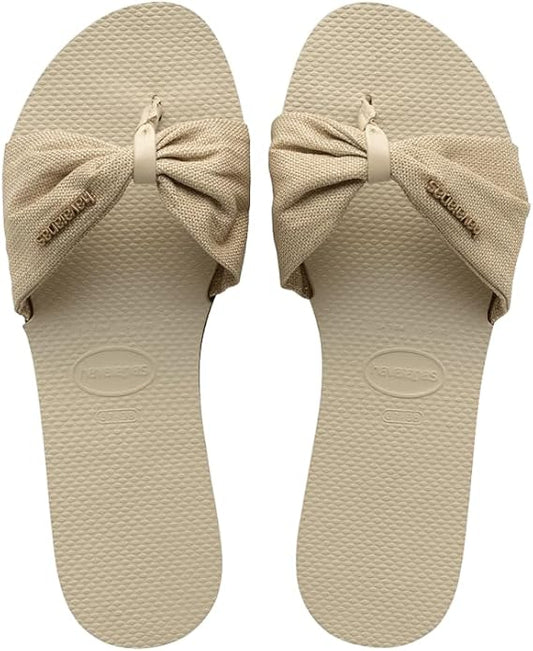 Havaianas Women's You St. Tropez Shine Flip Flops - Size (37/38, USA 7/8, EUR 39/40)