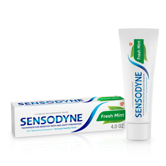 SENSODYNE TOOTH PASTE FOR SENSITIVE TEETH  Fresh Mint 4.0 oz