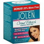 Jolen Creme Bleach Sensitive Formula Plus Aloe Vera, 1 Oz