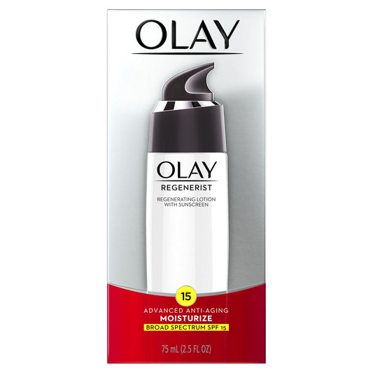 Olay Regenerist Regenerating Face Lotion, SPF 15, 2.5 fl oz