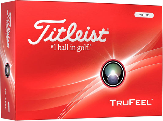 Titleist TruFeel Golf Balls - One Dozen, Soft Feel & Distance Control