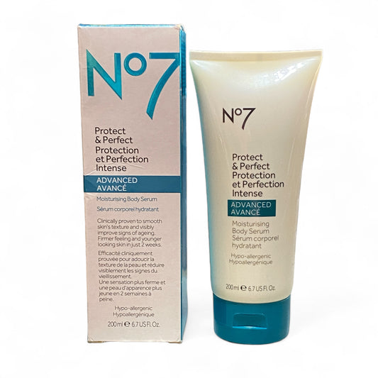 Boots No7 Protect & Perfect Intense Advanced Body Serum, Hypoallergenic, 6.7 oz