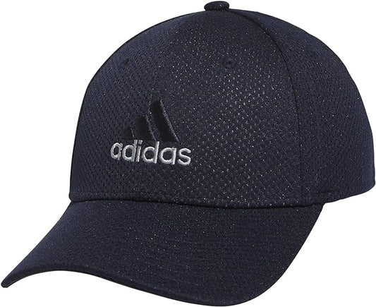 Adidas Men's Zags 2 Stretch Fit Baseball Cap - Aeroready Blue (Size L/XL)