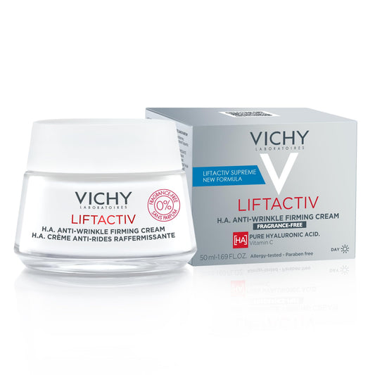 VICHY LifeActive Supreme H.A Anti-Wrinkle Firming Cream Fragrance Free Day - 50ml / 1.96oz