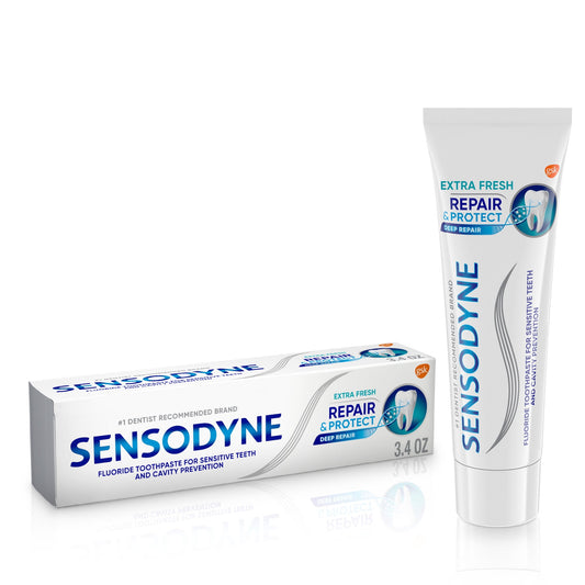 SENSODYNE TOOTH PASTE  EXTRA FRESH     REPAIR & PROTECT 3.4 OZ