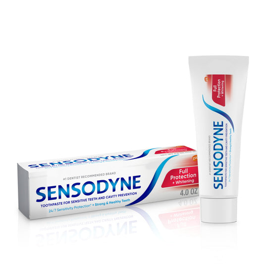 Sensodyne Full Protection Whitening Sensitive Toothpaste, 4 oz