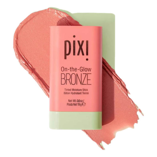 Pixi On The Glow Bronze Tinted Moisturizer Stick Bronzer, Warm Glow- 0.6oz