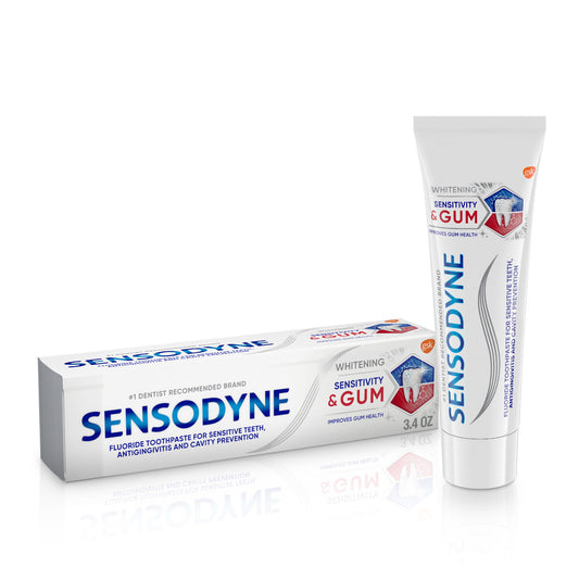 SENSODYNE WHITENING SENSITIVITY & GUM 2.4 Oz