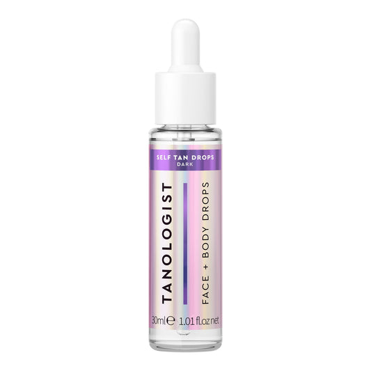 Tanologist Self Tan Drops, Dark Tanning Water, Liquid, 1.01 fl. oz. /30 ml Bottle