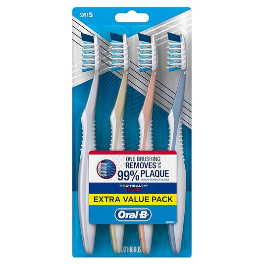 Oral-B Pro-Health All-In-One Toothbrush Soft - 4 CT