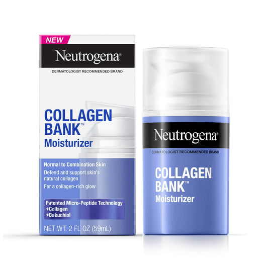 Neutrogena Collagen Bank Anti-Aging Face Moisturizer, Non-Greasy, 2 fl. oz