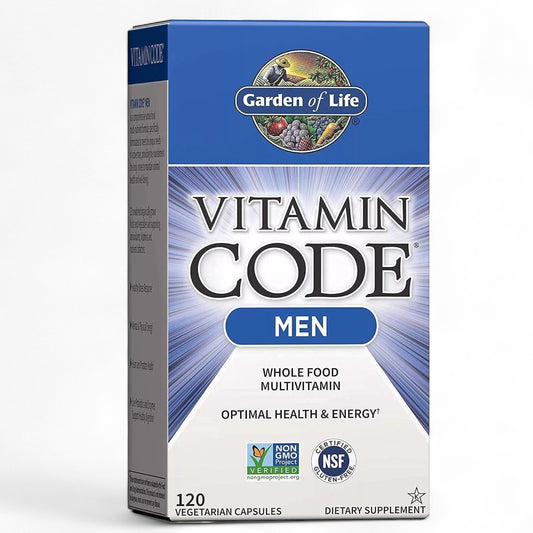 VITAMIN CODE MEN WHOLE FOOD MULTIVITAMIN  120VEGETARIAN CAPSULES