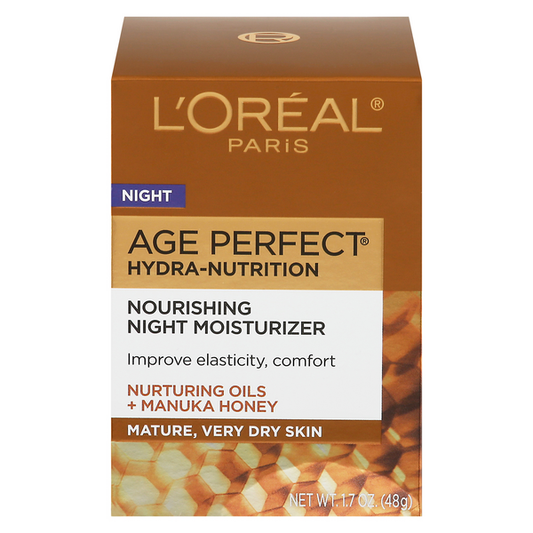 L'Oreal Age Perfect Hydra-Nutrition by L'Oreal, 1.7 oz Nourishing Night Moisturizer