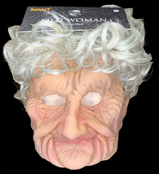 Old Woman Halloween Mask | Spirit