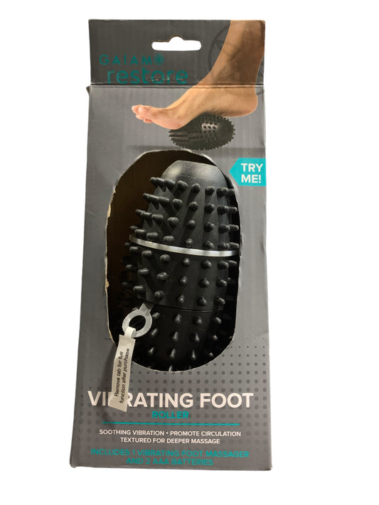 Gaiam Restore Vibrating Foot Roller for Pain Relief and Relaxation