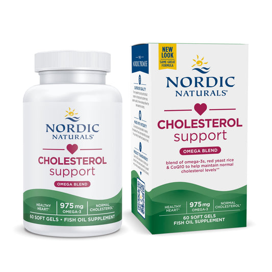 Nordic Naturals Cholesterol Support Omega LDL, 1152mg, 60 Softgels