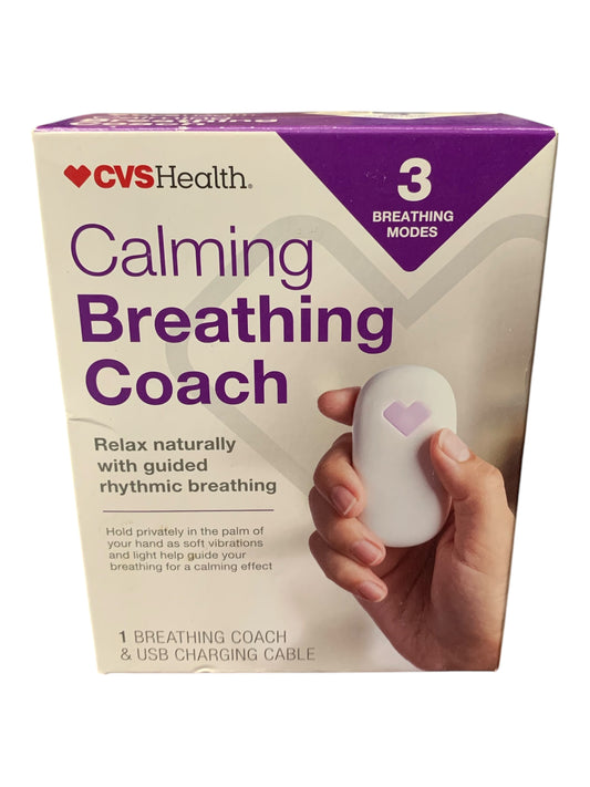 CVS Calming Breathing Coach – 3-Step Breathing Coach for Relaxation and Stress Relief