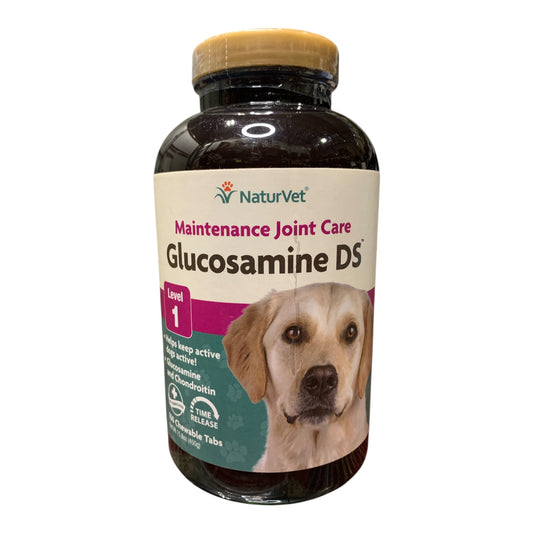 NaturVet Maintenance Joint Care Glucosamine DS + Chondroitin, 150ct