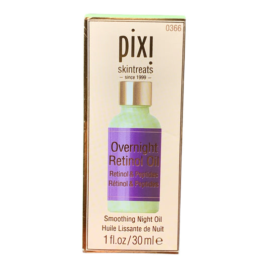 Pixi Skintreats Overnight Retinol Oil - Anti-Aging Night Treatment, 1 fl oz