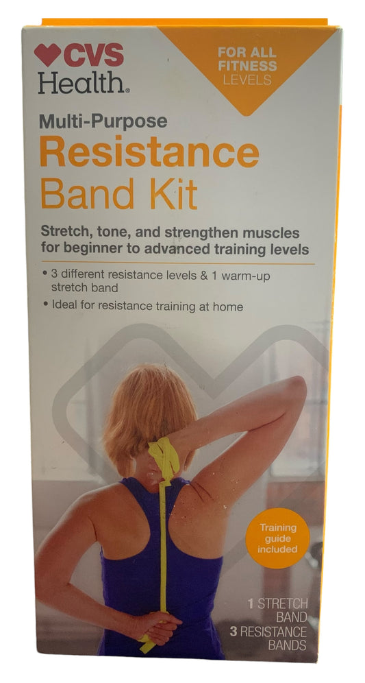 CVS Health Multi-Purpose Resistance Band Kit