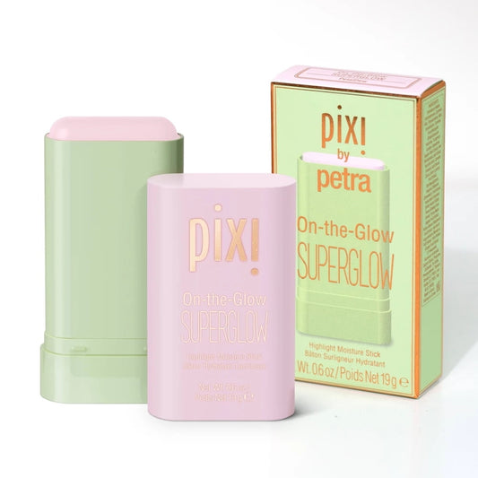 Pixi Beauty On-the-Glow Superglow Highlight Stick, Petal Dew, 0.6 Oz