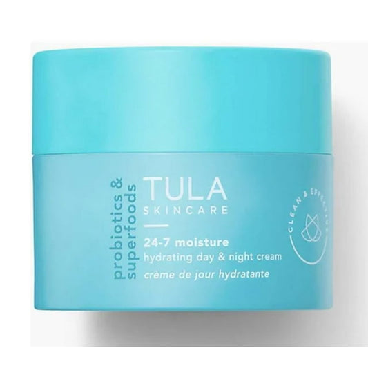 TULA Skin Care 24-7 Moisture Hydrating Day & Night Cream, 1.5 oz