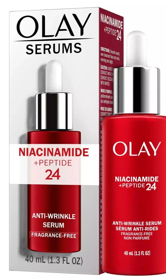 Olay Regenerist MAX Wrinkle Serum with Peptides, 1.3 Oz