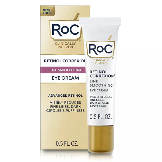 Roc Retinol Correxion Line Smoothing Eye Cream-Advanced Retinol x 0.5 oz