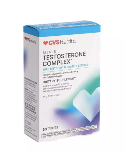 CVS Health Men's Testosterone Complex – 30 Ct | Energy & Vitality Support