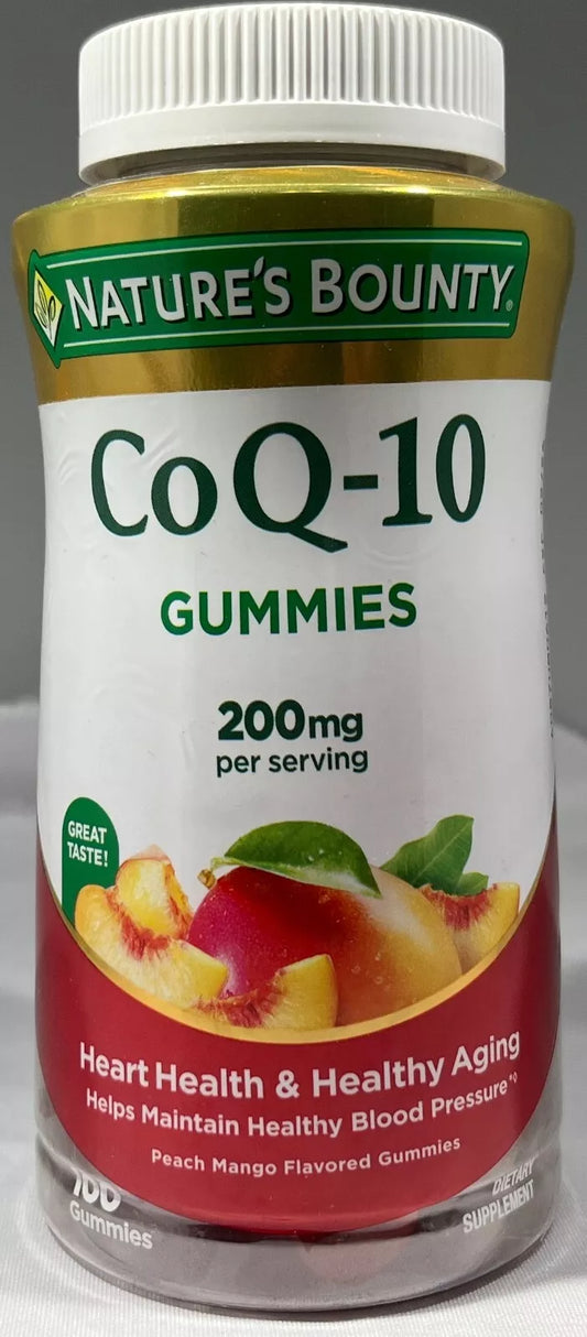 Nature's Bounty CoQ-10 Gummies 200mg, 100 Gummies