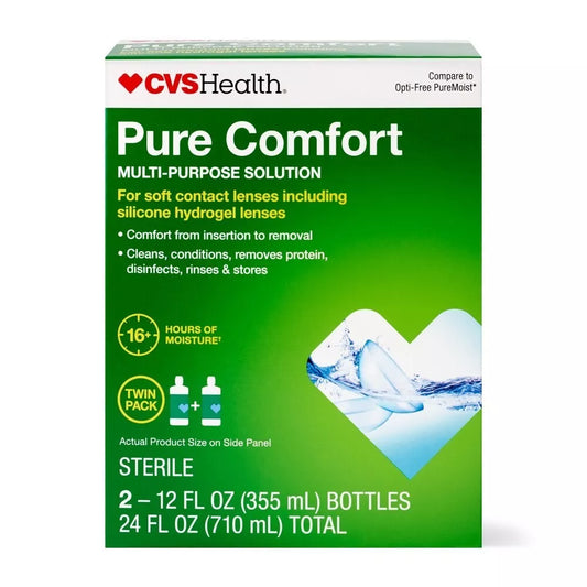 CVS Health Advanced Multi-Purpose Solution – Twin Pack, 12oz Each