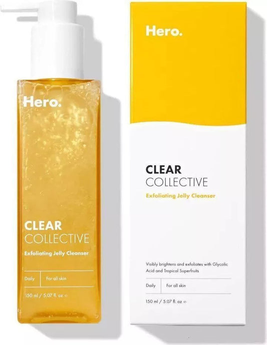 Hero Cosmetics Clear Collective, Exfoliating Jelly Cleanser, 5.07 fl oz (150 ml)