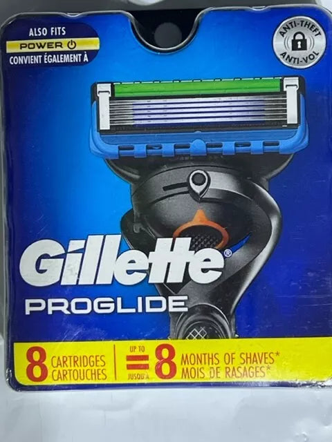 Gillette ProGlide Refill Razor Blades - 8 Cartridges