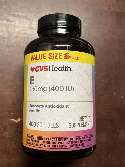 CVS Health Vitamin E 400IU 180mg 400 SOFTGELS