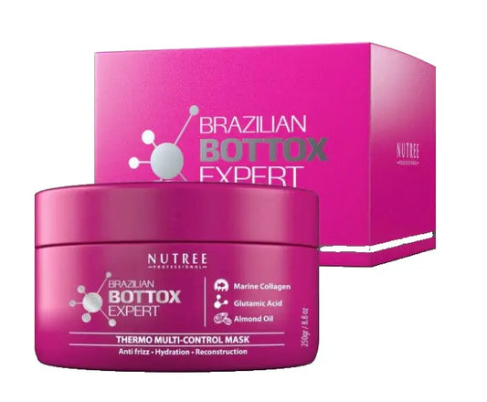 NUTREE PROFESSIONAL Brazilian Bottox Expert Thermal Activated Hair Mask 8.8 oz.