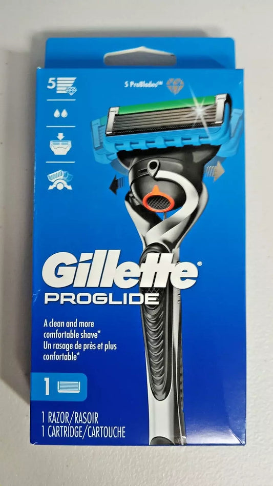 Gillette ProGlide 5 Blade Razor - 1 Razor Handle, 1 Cartridge - Black